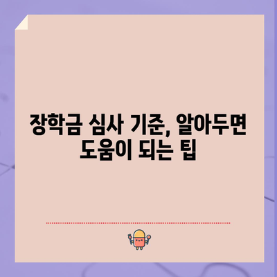 장학금 신청의 모든 것 | 자격 요건과 팁