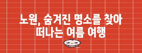 노원 여름방학 즐길거리 | 추천 고양이 카페와 가족 나들이 코스