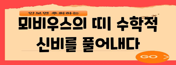 뫼비우스의 띠| 수학, 예술, 그리고 우리 삶 | 기하학, 상징, 무한, 역설, 탐구