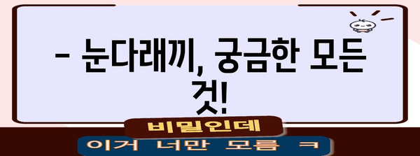 눈다래끼 문제 해결 | 원인, 퇴치법, 예방 팁