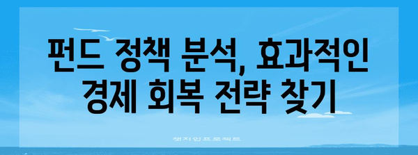 경제회복을 위한 전 세계 펀드 사례집 | 정책 분석 및 성공 전략