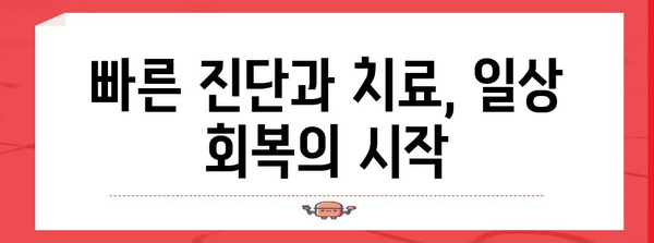 허리디스크 조기 치료의 중요성 | 고통 완화를 위한 가이드