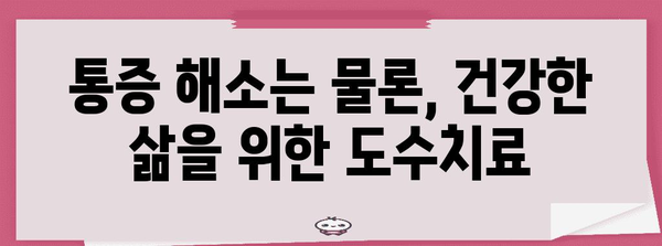 균형 잡힌 몸과 마음을 위한 총체적 동탄도수치료 가이드