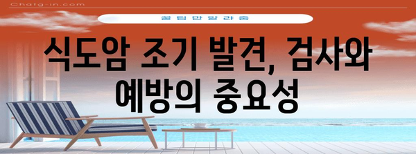 식도암 조기 증상 파악하기 | 대처법 안내