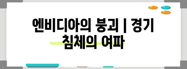 엔비디아의 붕괴 | 경기 침체의 여파