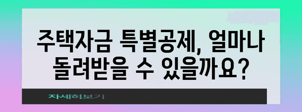 연말정산 주택자금 특별공제, 놓치지 말고 챙기세요! | 주택담보대출, 전세보증금,  공제 혜택, 연말정산 가이드