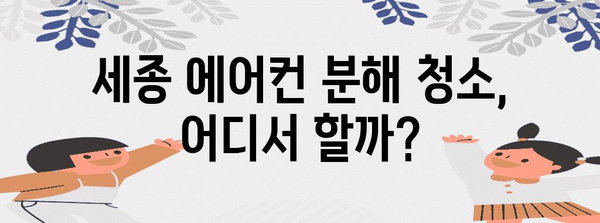 세종 에어컨 분해 청소 비교 가이드 | 가격, 업체, 리뷰