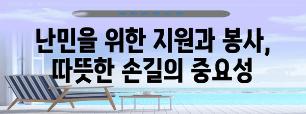 세계 난민의 날| 연대와 공감, 그리고 함께 만드는 변화 | 난민, 인권, 국제사회, 지원, 봉사