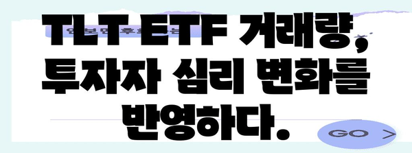 TLT ETF 거래량 분석 | 미국 투자 시장의 숨겨진 신호