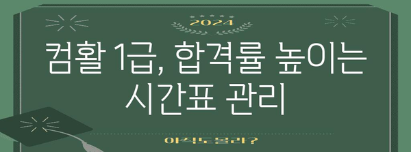 컴퓨터 활용 능력 1급 자격증 | 합격률 향상 비결