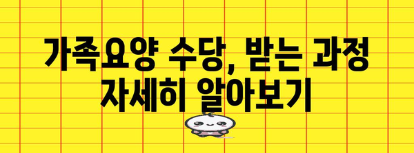 요양사 자격증으로 가족요양 수당 받는 방법 | 신청 안내