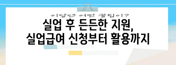 실업급여부터 내일배움카드까지 | 완벽한 취업 지원 가이드