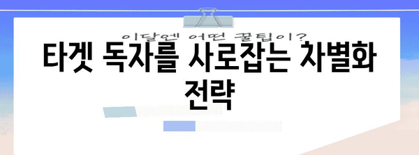 독특성 및 차별화 | 문서의 고유성과 타 제목과의 차별화