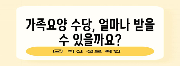 요양사 자격증으로 가족요양 수당 받는 방법 | 신청 안내