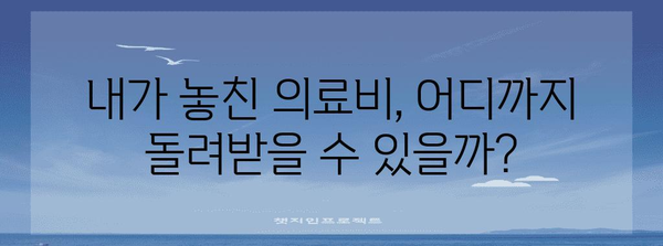 연말정산 의료비 누락 신고, 놓치지 말고 제대로 되찾기 | 의료비 세액공제, 소득공제, 연말정산 가이드