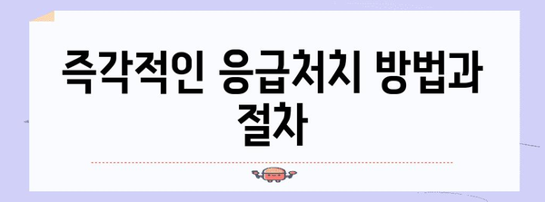 협심증 통증 시 자기 치료 팁 | 응급처치와 증상 완화